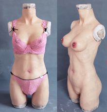 Костюм имитация женского тела для мужчин