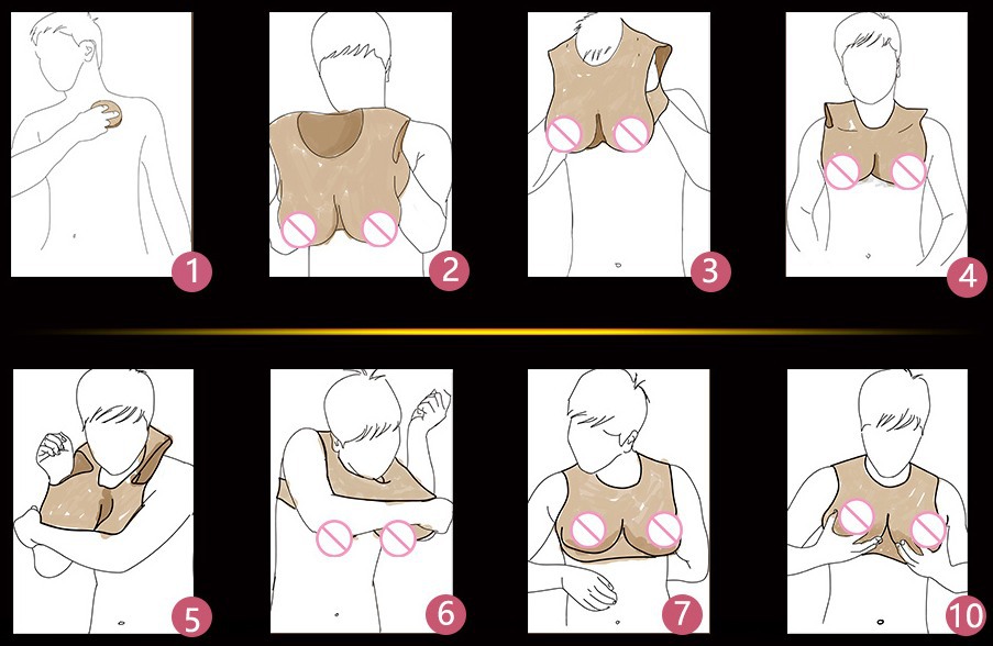 Купить женский торс с жидким силиконом