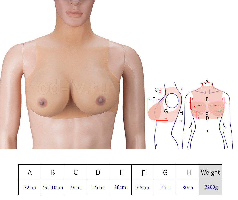 Груди силиконовая секс шоп купить