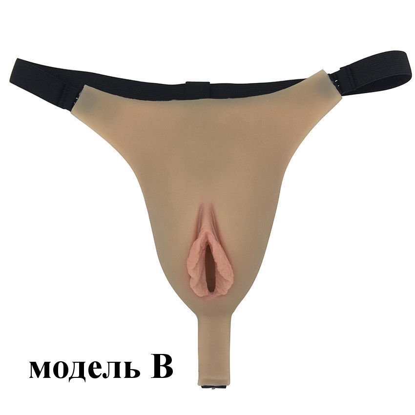 Купить накладную силиконовую женскую вагину