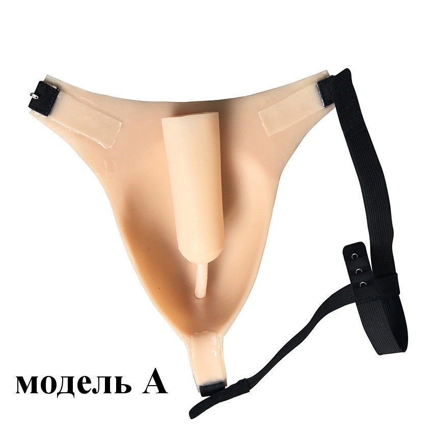 Купить накладную силиконовую женскую вагину