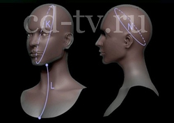 силиконовая женская маска