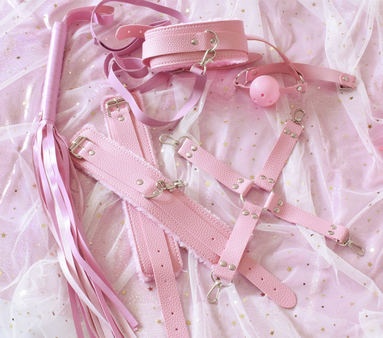 розовый бдсм набор