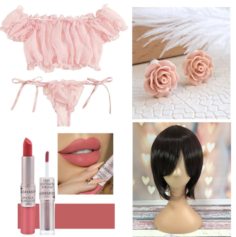 Нежный комплект для женского образа