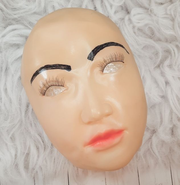 силиконовая женская маска