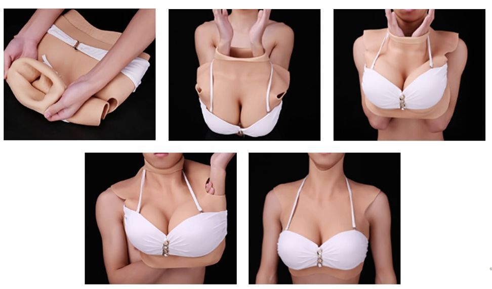 Силиконовый секс торс