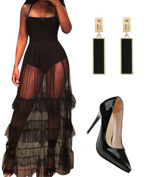 Роковой образ для переодевания в женщину