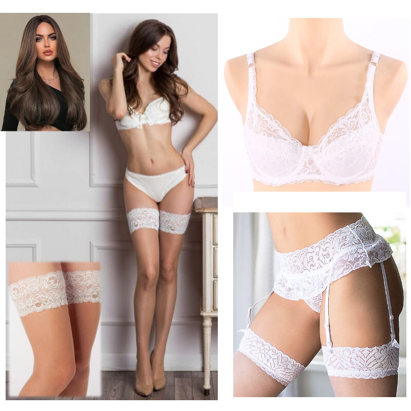 Нежный образ женского белья для мужчины