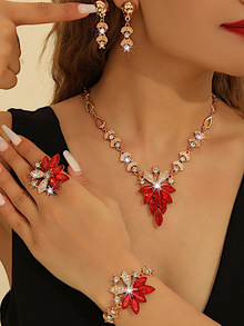 Набор украшений "Шампань" (красный)