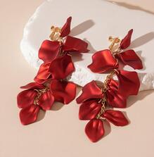 Клипсы "Ева" (красный)