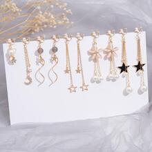 Набор клипс "Звездная ночь" (5 видов) 