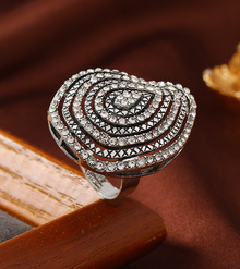 Кольцо "Хрустальная капля"